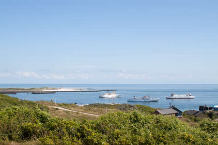 Port of Helgolandの写真素材