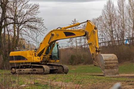 Excavatorの写真素材
