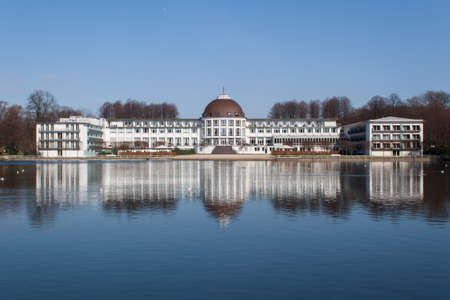 City Park Bremen in March in glorious weatherのeditorial素材