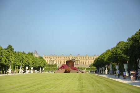 Gardens and Palace Versailles in Franceのeditorial素材