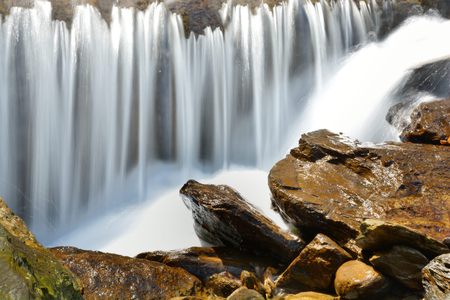 Stone and streamの写真素材