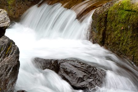 Stone and streamの写真素材