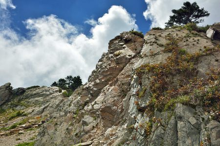 Mountains and clouds, Hehuan Mountain, Taiwan.Photo Photo taken on: June 29,2017の写真素材