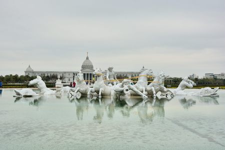 Museum, Chi Mei Museum in Tainan, Taiwan. Photo taken on: JANUARY 29,2018のeditorial素材