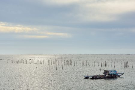 Dongshi Fishing Port Chiayi, Taiwanの写真素材