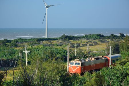 Generation power wind in Miaoli,Taiwanのeditorial素材
