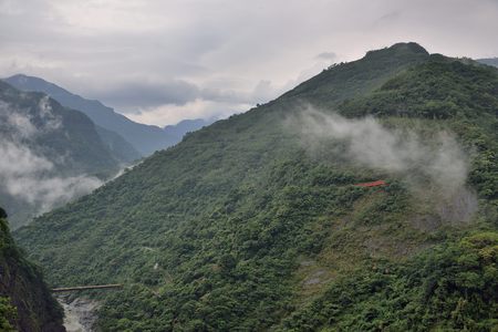 Mountain landscape in the Hsinchu,Taiwan.