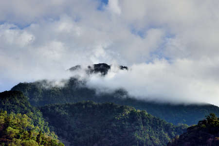Mountain landscape in the Hsinchu,Taiwan.