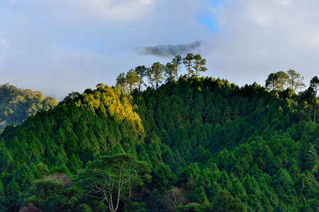 Mountain landscape in the Hsinchu,Taiwan.
