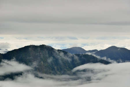 Mountain landscape View Resort. in the Hsinchu,Taiwan.の写真素材