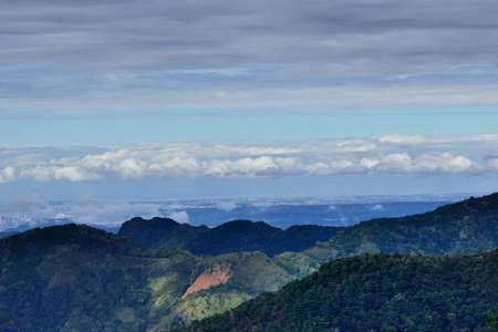 Mountain landscape View Resort. in the Hsinchu,Taiwan.の写真素材