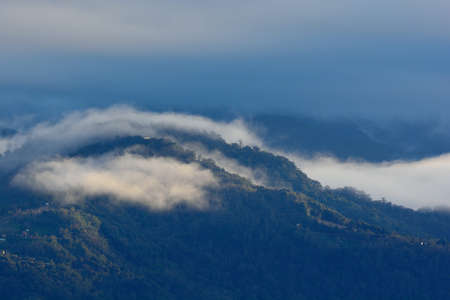 Mountain landscape View Resort. in the Hsinchu,Taiwan.の写真素材