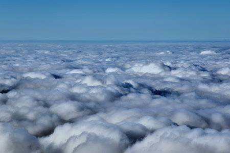 Mountain mist and clouds in the Hsinchu,Taiwan.の写真素材