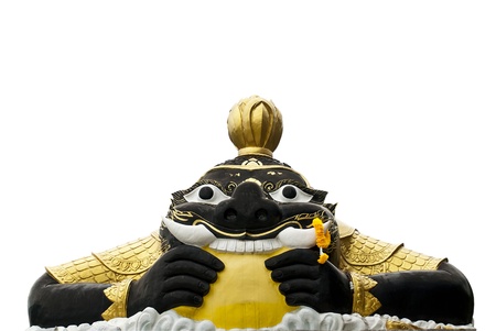 holy thing in Thailand is a demon keep the moonの写真素材