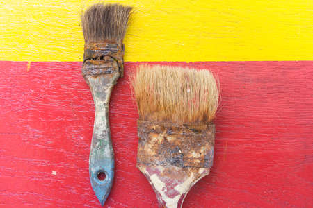 Old paint brush