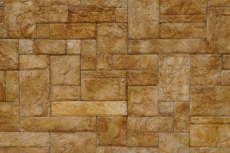 Texture of beige stone wall の写真素材