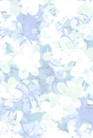 Colorful postcard of flowers