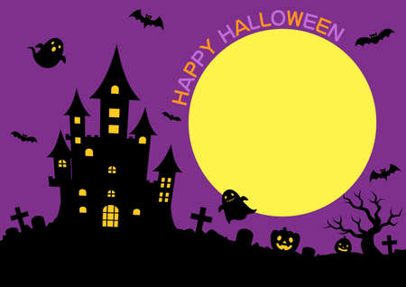 Halloween illustrationのイラスト素材
