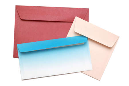 Envelope isolated on white background