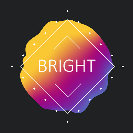 Abstract logo cover design template. Fluid colors. Colorful modern business  vector. Trend covers for branding, book, poster, banner, catalog, report, document or any pages. Blank text space
のイラスト素材