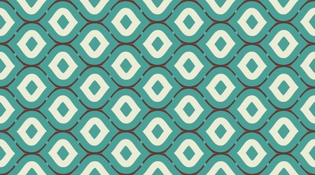 Vintage pattern background.  Geometric fashion fabric print.  Creative luxry graphic art decor. Seamless vector pattern.のイラスト素材