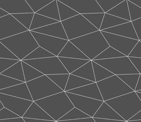 Repetitive Asian Graphic Poly Backdrop Pattern. Repeat White Vector, Cell Shapes Texture. Continuous Wave Polygon, Deco Texture. Islamic Lattice Patternのイラスト素材