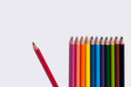 Color pencilの写真素材