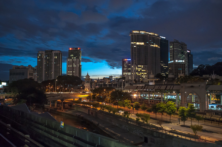 Kuala Lumpur Railway Cityscapeのeditorial素材