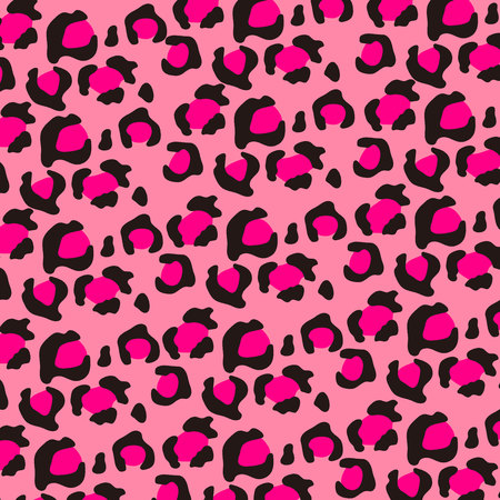 Leopard pinkのイラスト素材