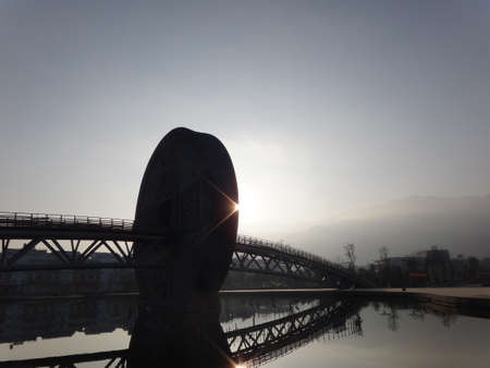 Sunset sceneryの写真素材