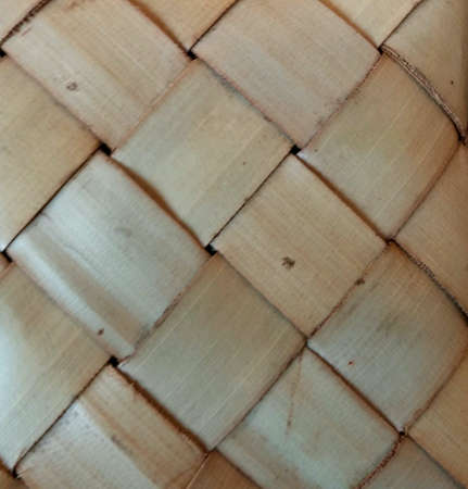 Pattern of bamboo weaving