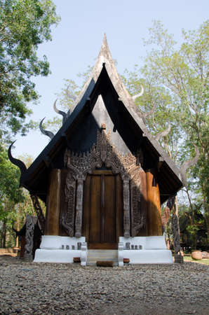 black house museum, Chiang Rai, Thailandのeditorial素材