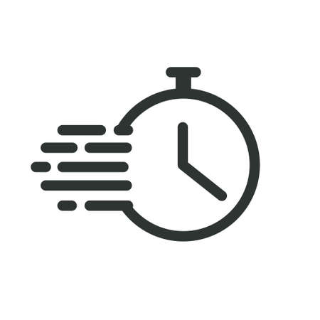 time line icon, simple vector illustrationのイラスト素材
