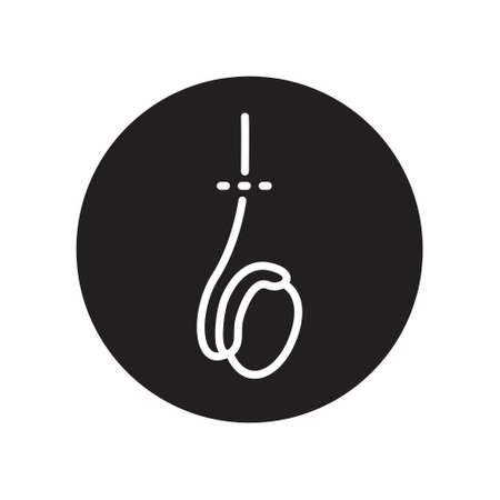 vasectomy line icon, vector simple illustrationのイラスト素材