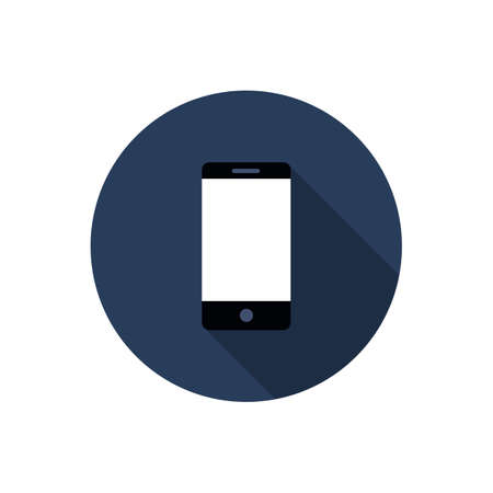 cellphone vector icon, vector color illustrationのイラスト素材