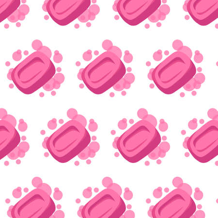 soap doodle pattern, vector illustrationのイラスト素材
