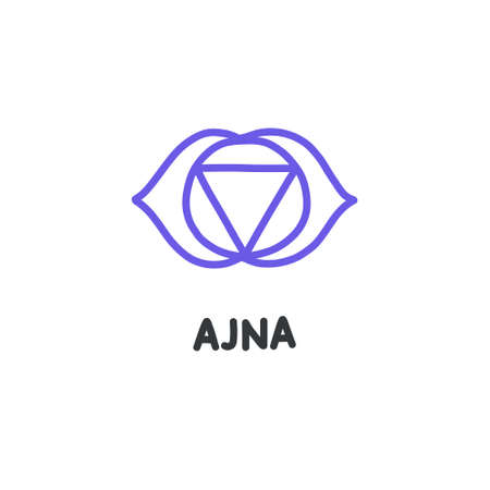chakra doodle icon, vector illustrationのイラスト素材