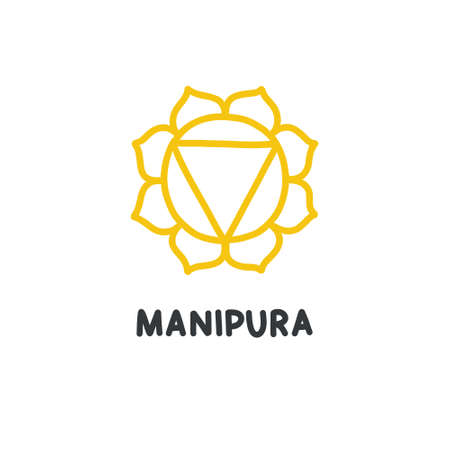 chakra doodle icon, vector illustrationのイラスト素材