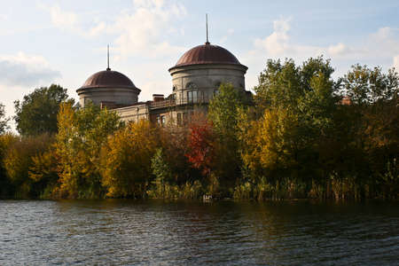 Autumn River is a beautiful screensaver on your gadget.の写真素材