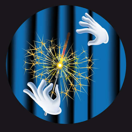 magic sparkleのイラスト素材