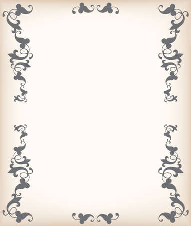 vintage ornamental backgroundのイラスト素材