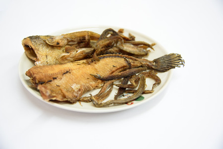 local Thai fish fry