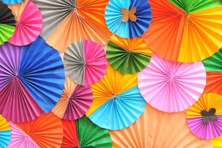colorful umbrellaの写真素材