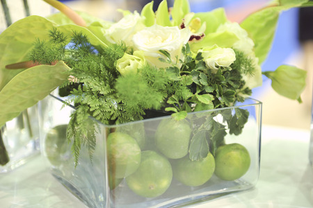 flower in jarの写真素材