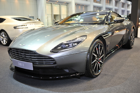 BANGKOK-april 2 aston martin car at The  bangkok international moter show 2017 on april 2, 2017 in Bangkok, Thailandのeditorial素材