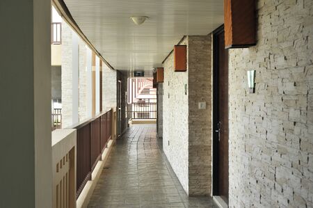 The way forward in the hotel room.の写真素材