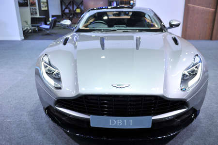 BANGKOK-july 15 aston martin car at The41th Bangkok International Motor Show 2020 on july 15, 2020  in Bangkok, Thailandのeditorial素材
