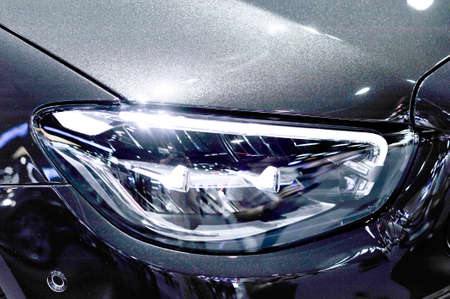 led car light close up