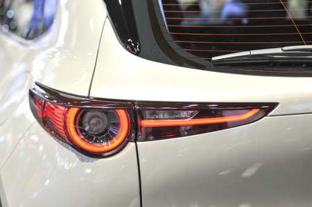 led car light close up