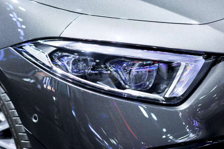 led car light close up